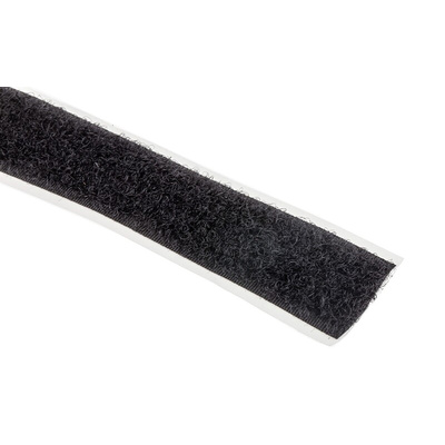 Velcro Black Loop Tape, 20mm x 5m