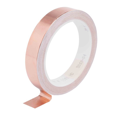 3M 1181 Conductive Metallic Tape, 6.4mm x 16m