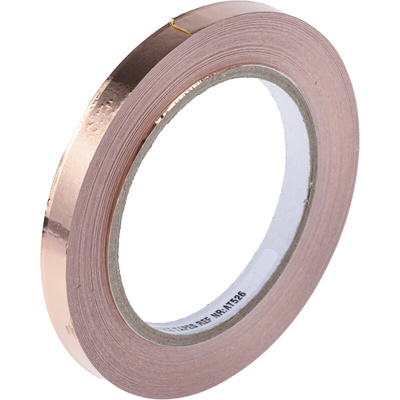 RS PRO Conductive Metallic Tape, 10mm x 33m