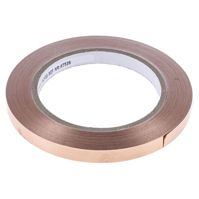 RS PRO Conductive Metallic Tape, 10mm x 33m
