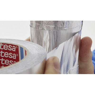 Tesa 60630 Conductive Aluminium Tape, 50mm x 50m