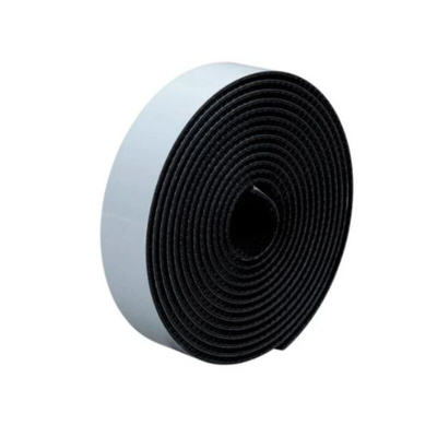 3M Black Hook & Loop Tape, 25mm x 5m