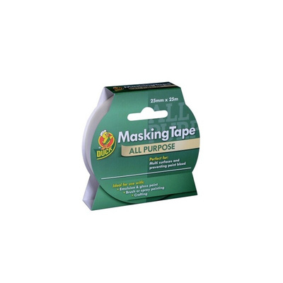 DUCK TAPE 232316 Beige Masking Tape 25mm x 25m