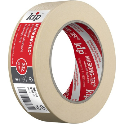 KIP 205-35 Beige Masking Tape 36mm x 50m