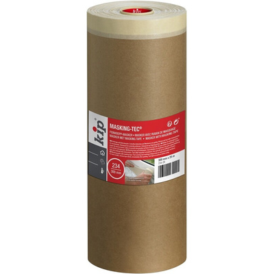 KIP 234-29 Beige Masking Tape 300mm x 25m