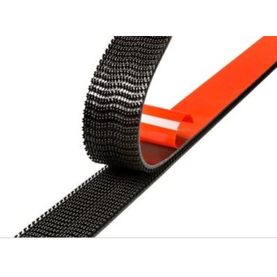3M Black Reclosable Fastener, 24.4mm x 41.14 m