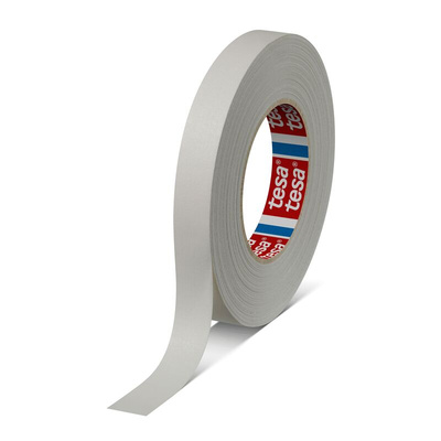 Tesa White Acrylic Coated Gaffa Tape, 19mm x 50m, 0.28mm Thick