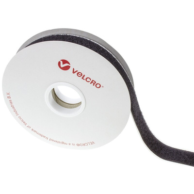 Velcro Black Loop Tape, 20mm x 5m