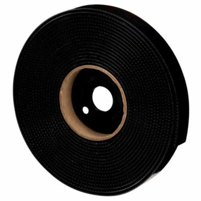 3M Adhesive Black Reclosable Fastener, 50mm x 45.7m