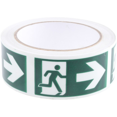 RS PRO Green Reflective Tape 40mm x 10m