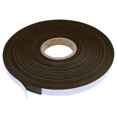 10m Magnetic Tape, Plain Back, 6.4mm Thickness