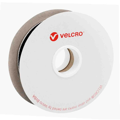 Velcro Black Hook Tape, 25mm x 5m