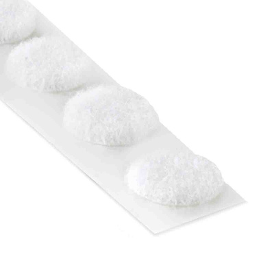 Velcro White Hook & Loop Tape, 22mm x 5m