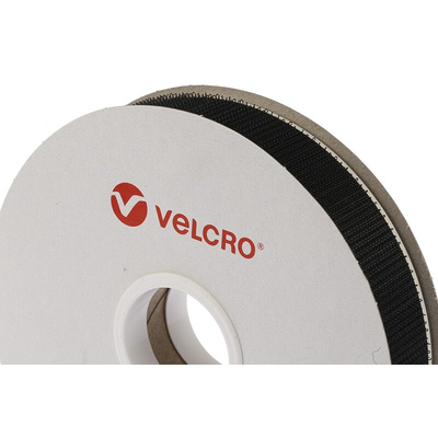 Velcro Black Hook Tape, 20mm x 5m