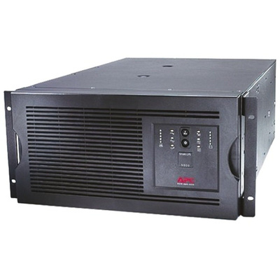 APC 5000VA Rack Mount UPS Uninterruptible Power Supply, 230V Output, 4kW - Line Interactive