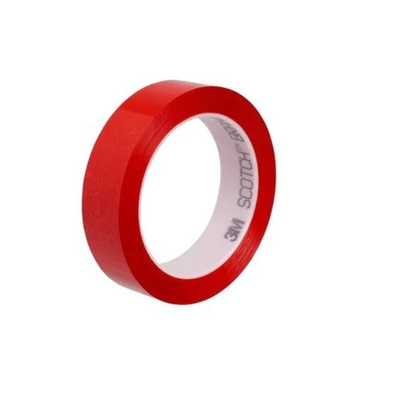 3M SCOTCH 850 Red Masking Tape 25mm x 66m