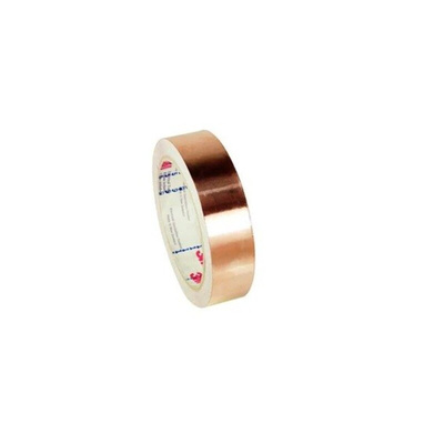 3M 1194 Non-Conductive Tin Clad Copper Tape, 19.1mm x 33m