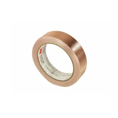 3M 1245 Conductive Metallic Tape, 6mm x 16m