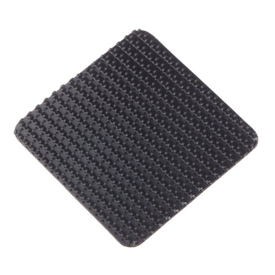 RS PRO Black Hook & Loop Tape, 25mm x 5m