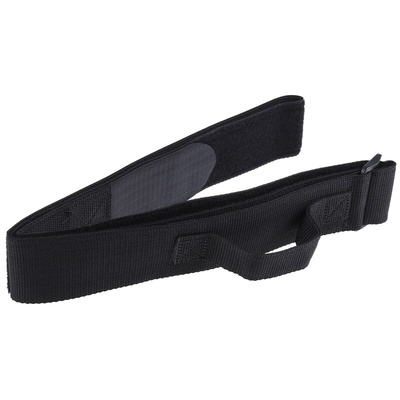 RS PRO Black Hook & Loop Tape, 50mm x 1.8m