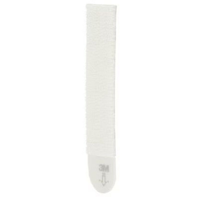3M Adhesive White Hook & Loop Tape, 19mm x 92.7mm
