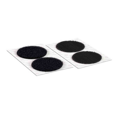 Velcro Black Hook & Loop Tape, 45mm x 45mm