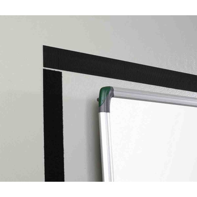 Velcro Black Hook & Loop Tape, 50mm x 2.5m