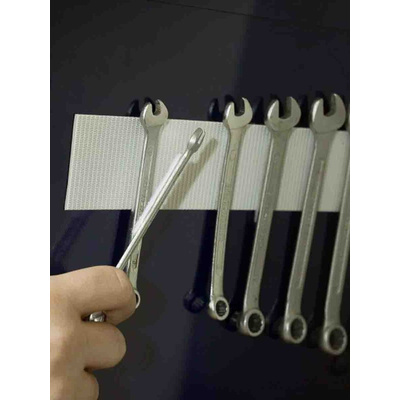 Velcro White Hook & Loop Tape, 50mm x 2.5m