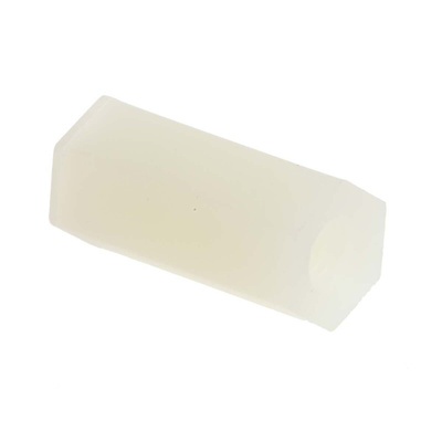 RS PRO Standoff, M3 x M3 Thread, 12.7mm Body, Nylon, Female/Female