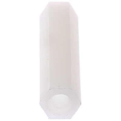 RS PRO Standoff, M3 x M3 Thread, 25mm Body, Nylon, Female/Female