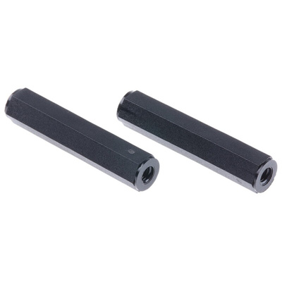 Essentra Threaded Standoff, M3 Thread, 30mm Body, Nylon, Female/Female