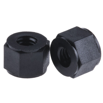 Essentra Threaded Standoff, M4 Thread, 6mm Body, Nylon, Female/Female