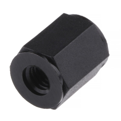 Essentra Threaded Standoff, M4 Thread, 10mm Body, Nylon, Female/Female