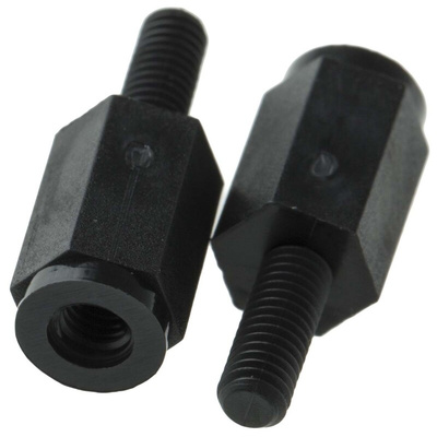 Essentra Standoff, M3 Thread, 10mm Body, Nylon, Male/Female