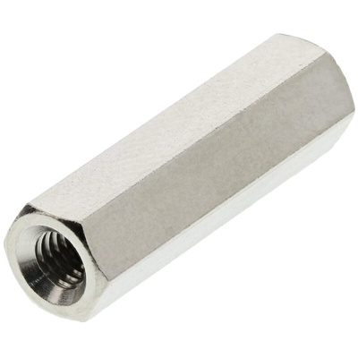 Essentra Standoff, M3 x M3 Thread, 18mm Body, Brass, Female/Female
