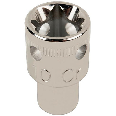 Bahco 0.5in Bi-Hex Socket With 1/2 in Drive , Length 38 mm