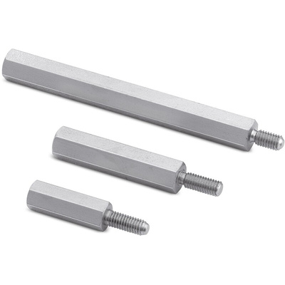Wurth Elektronik Standoff, M2 x M2 Thread, 10mm Body, Brass, Male/Female, 5mm Stud