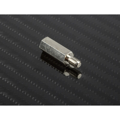 Wurth Elektronik Standoff, M5 x M5 Thread, 20mm Body, Brass, Male/Female, 8mm Stud