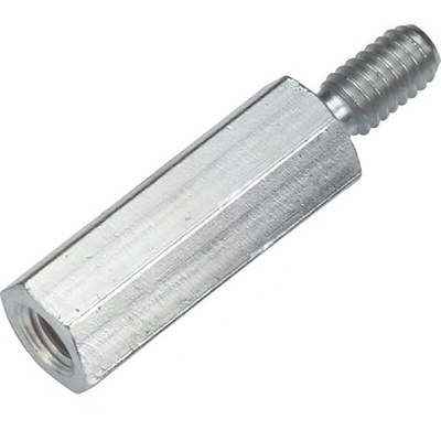 Wurth Elektronik Standoff, M4 Thread, 8mm Body, Steel, Female/Male