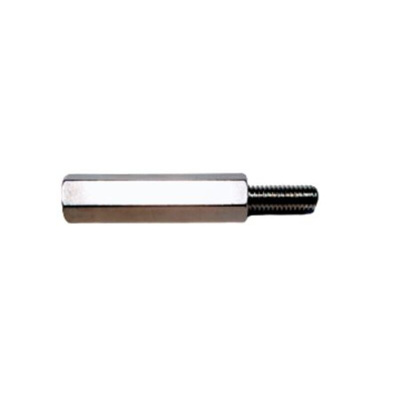 RS PRO Standoff, 18mm Body, Brass, 18mm Stud