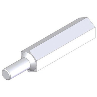 Essentra Standoff, M4 Thread, 5mm Body, Brass