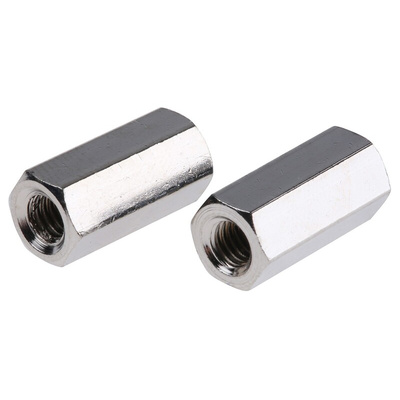 Essentra Standoff, M4 Thread, 15mm Body, Brass, Male/Female