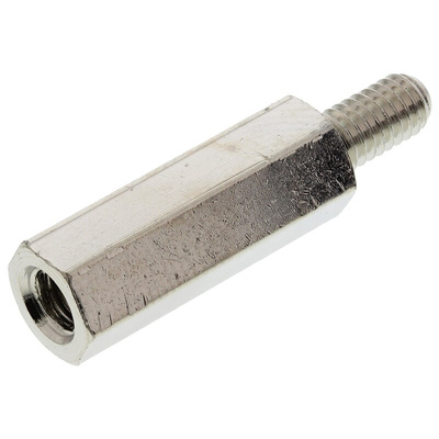 Essentra Standoff, M4 Thread, 20mm Body, Brass, Male/Female