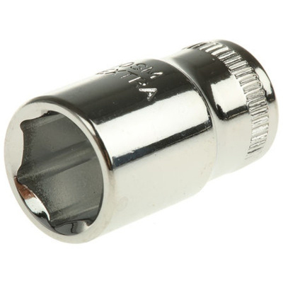 Bahco 4.5mm Hex Socket With 1/4 in Drive , Length 24.7 mm
