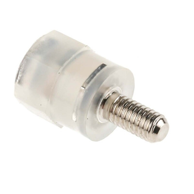 RS PRO Standoff, M3 x M3 Thread, 8mm Body, Nylon, Male/Female, 6mm Stud