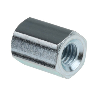 RS PRO Standoff, M4 x M4 Thread, 10mm Body, Steel, Female/Female