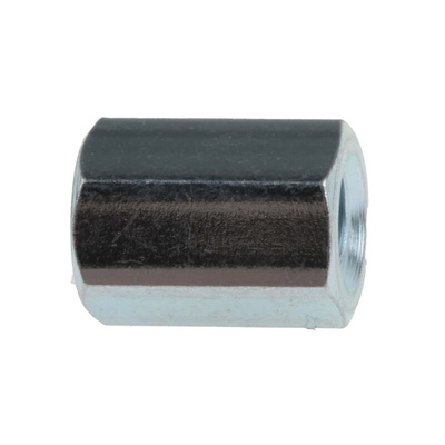 RS PRO Standoff, M4 x M4 Thread, 10mm Body, Steel, Female/Female