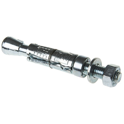 RawlPlug Steel Masonry Anchor M12 x 125mm, 20mm Fixing Hole