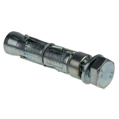 RawlPlug Steel Masonry Anchor M10 x 75mm, 16mm Fixing Hole
