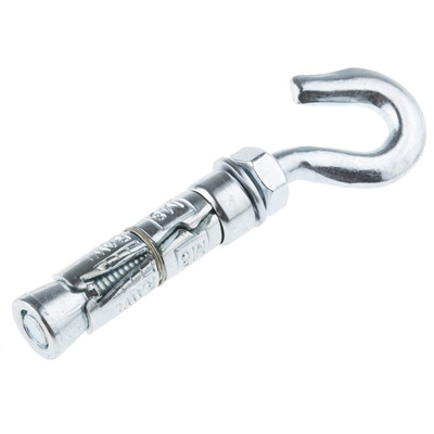 RawlPlug Steel Masonry Anchor M8 x 98mm, 14mm Fixing Hole